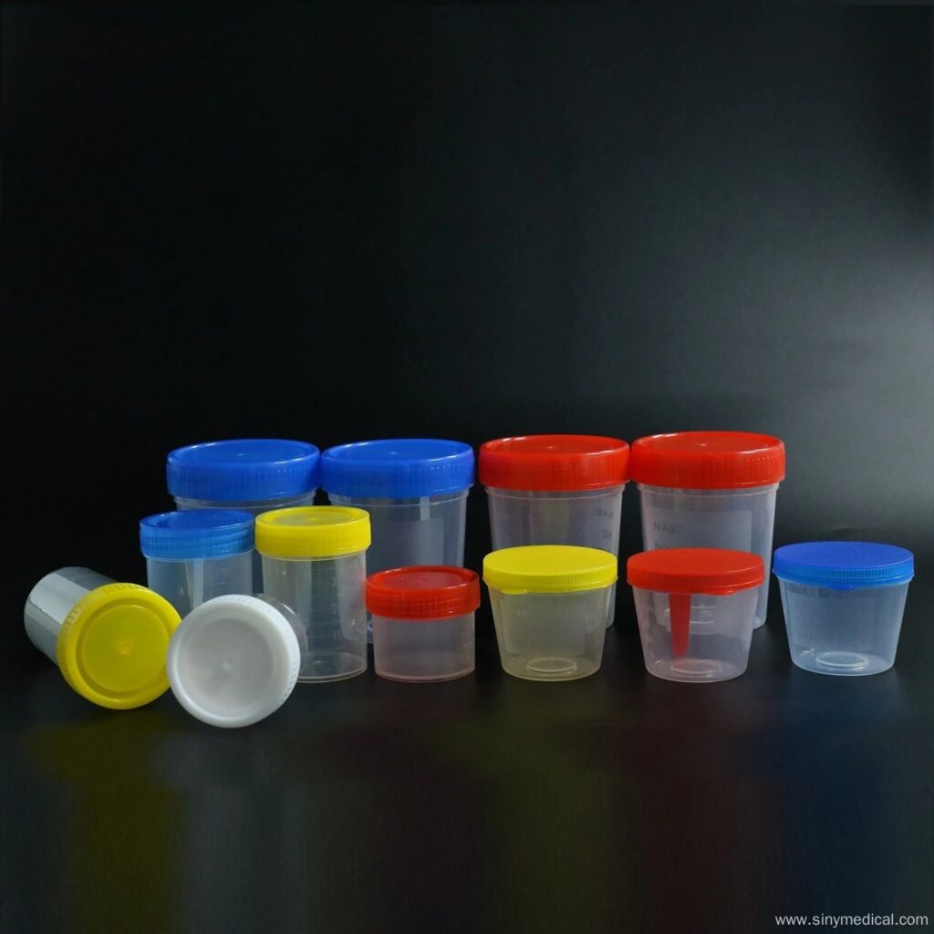 30ml Sterile Container Medical Products Urine Sample Cup 4