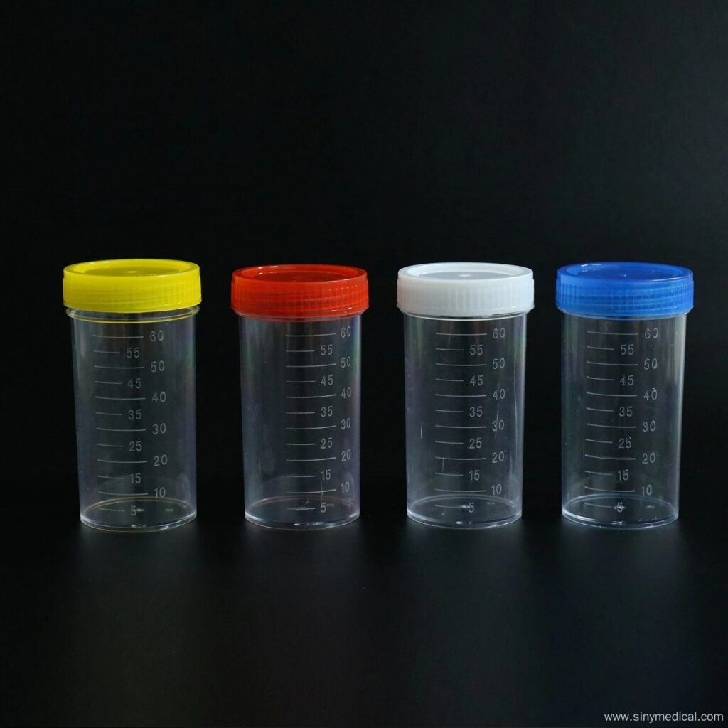 Disposable Medical Supplies Sputum Cup 6