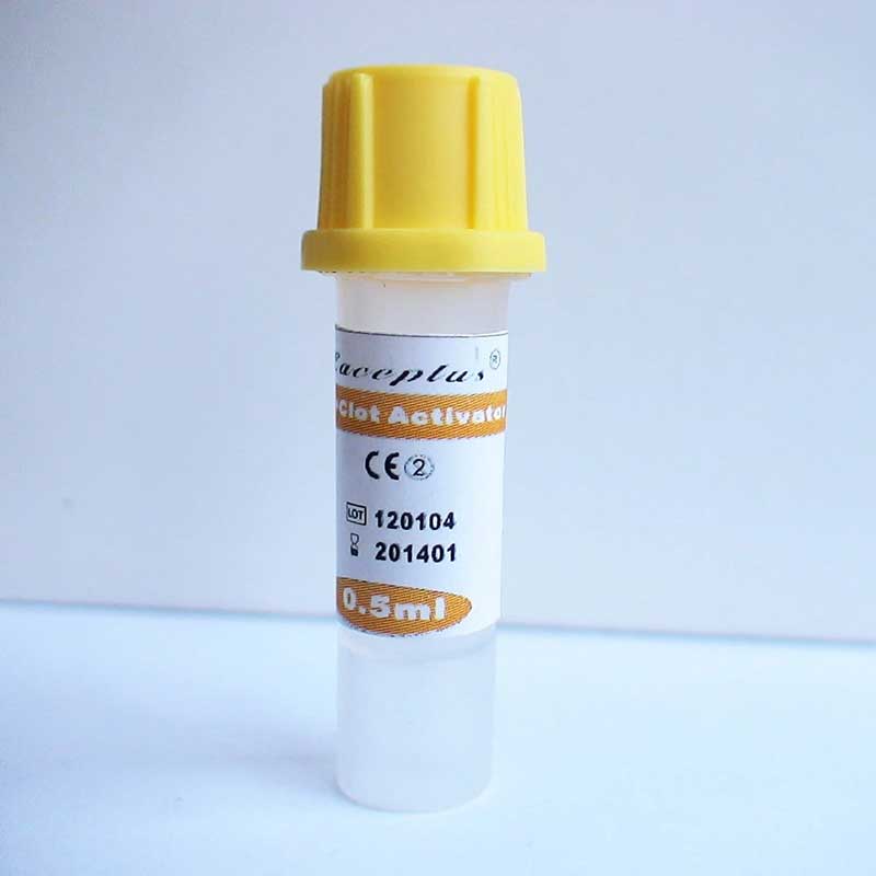 ISO disposable heparinized blood collection micro capillary