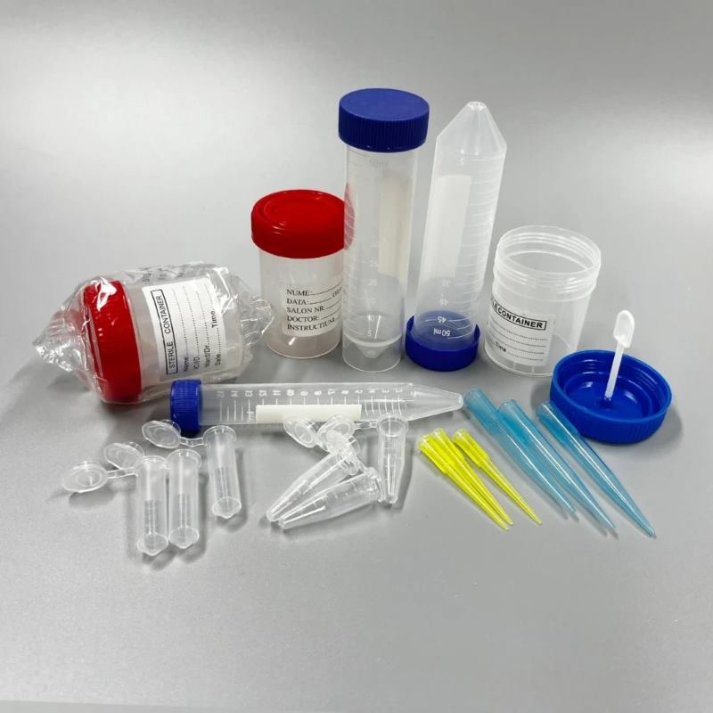 Medical Supplies Urine Sample Cup with collection tube 1 Product Image Size