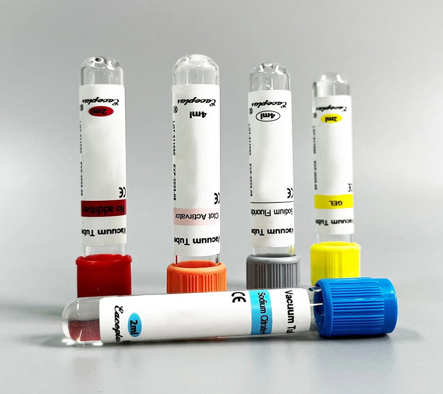 Disposable Medical Vacuum Blood Collection Tube 5