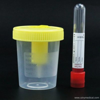 Medical Supplies Urine Sample Cup with collection tube 9