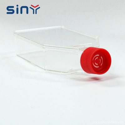 Sterilized Treated Breathable Cap Cell Culture Flask 2